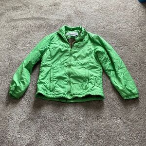 Columbia Green Interchange Insulated Full Zip Winter Jacket SIZE S